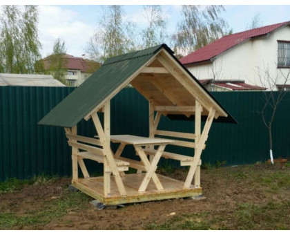 Беседка для дачи "Залавочка" в городской округ Озёры мини