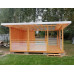 Беседка для дачи "Светлая" в городской округ Озёры (решетка)
